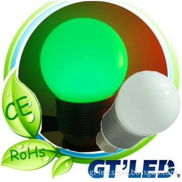 E27 RGB LED Bulb 3W from Manufacturer